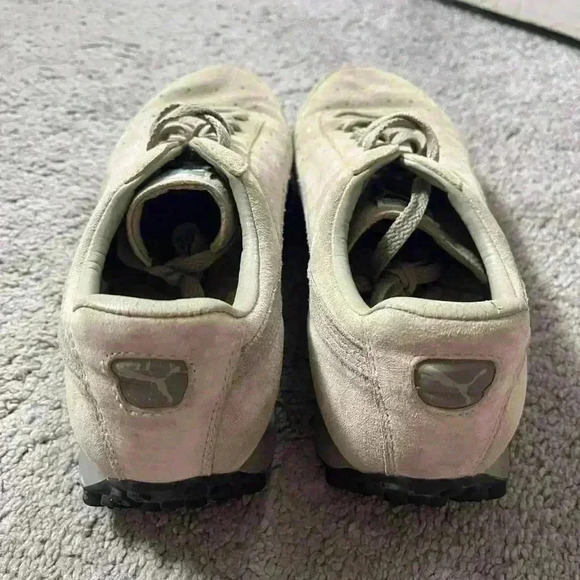 Puma tan/beige womens athletic running‎ workout sneakers size 9.5 - Picture 7 of 11